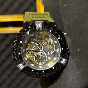 Invicta Reserve Herc 33157 – 53mm Green/Black Chronograph Men’s Watch